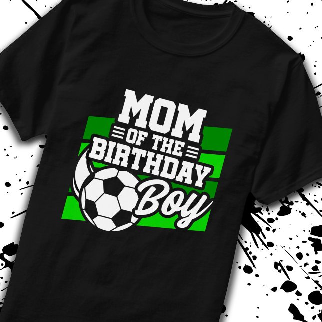 Camiseta Aniversário do Futebol Mãe - Aniversário do Futebo (Criador carregado)