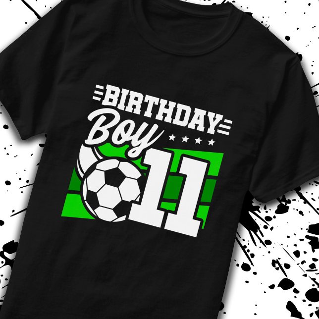 Camiseta Aniversário do Futebol - Menino de 11 anos - Anive (Criador carregado)