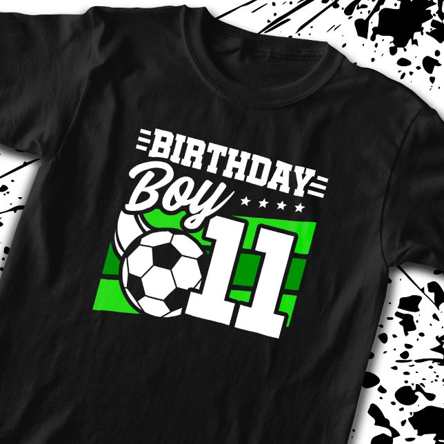 Camiseta Aniversário do Futebol - Menino de 11 anos - Anive (Criador carregado)