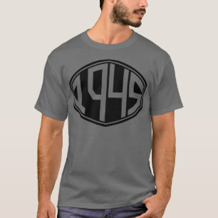 Camiseta Aniversário do Hipster Retro 1945