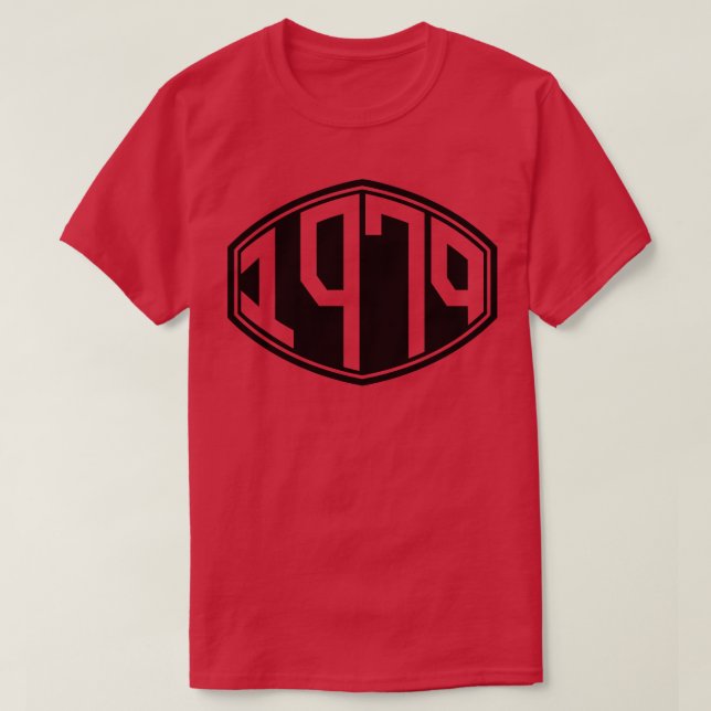 Camiseta Aniversário do Hipster Retro 1979 (Frente do Design)