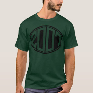 Camiseta Aniversário do Hipster Retro 2007