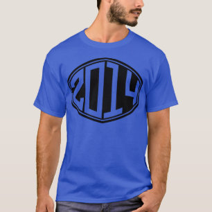 Camiseta Aniversário do Hipster Retro 2014