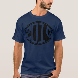 Camiseta Aniversário do Hipster Retro 2019