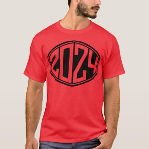 Camiseta Aniversário do Hipster Retro 2024