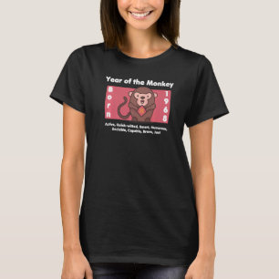 Camiseta Aniversário do Macaco, 1968
