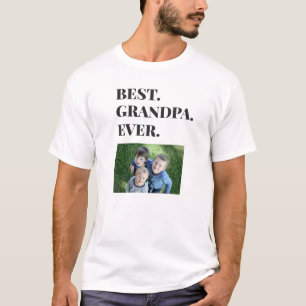 Camiseta Aniversário do Melhor Avô De Todos Os Netos Foto
