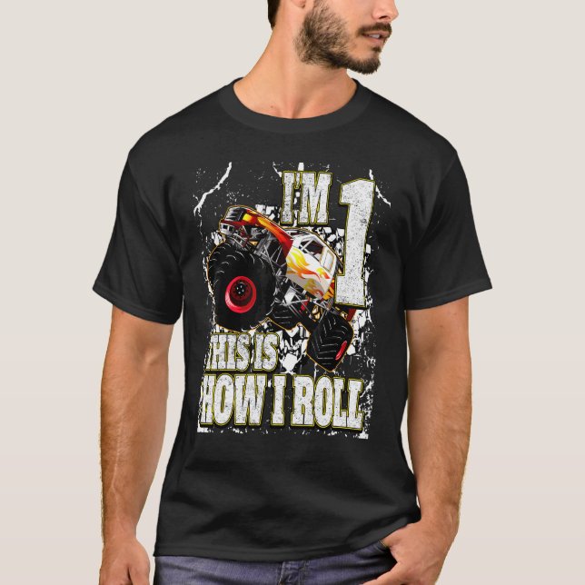 Camiseta Aniversário do Monstro de 2 Anos (Frente)