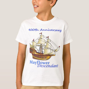 Camiseta Aniversário do navio de navigação do descendent