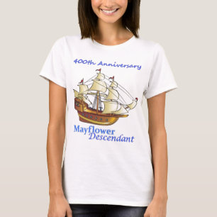 Camiseta Aniversário do navio de navigação do descendent