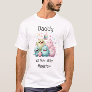 Camiseta Aniversário do Papai do Monstrinho