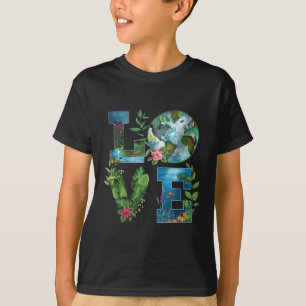 Camiseta Aniversário do Planeta Dia da Terra Dia da Terra T