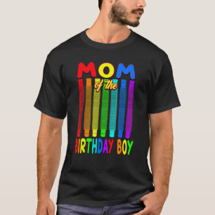 Camiseta Aniversário do Pop do Aniversário Mãe do Aniversár