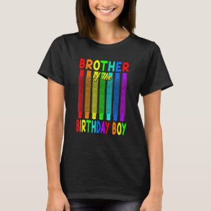 Camiseta Aniversário do Pop do Tubo Irmão do Aniversário