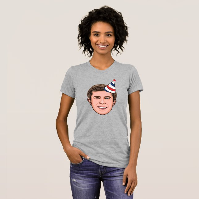 CAMISETA ANIVERSÁRIO DO PREFEITO (Frente Completa)