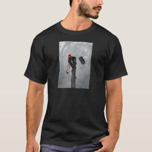 Camiseta Aniversário do presente de Natal do Arborist do