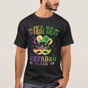 Camiseta Aniversário do Presente Idea Celebração Mascarada