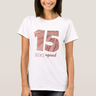 Camiseta Aniversário do Quinceanera 15