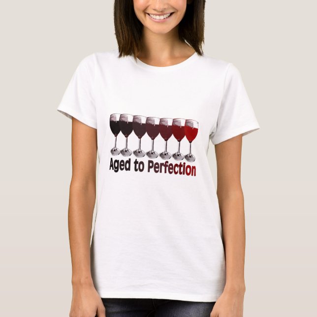 Camiseta Aniversário do Vinho Vermelho (Frente)