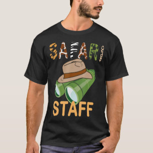 Camiseta Aniversário do Zoo Safari, Funcionarios Safari