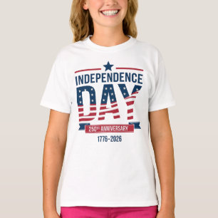 Camiseta Aniversário dos 250 anos de Independência dos Esta