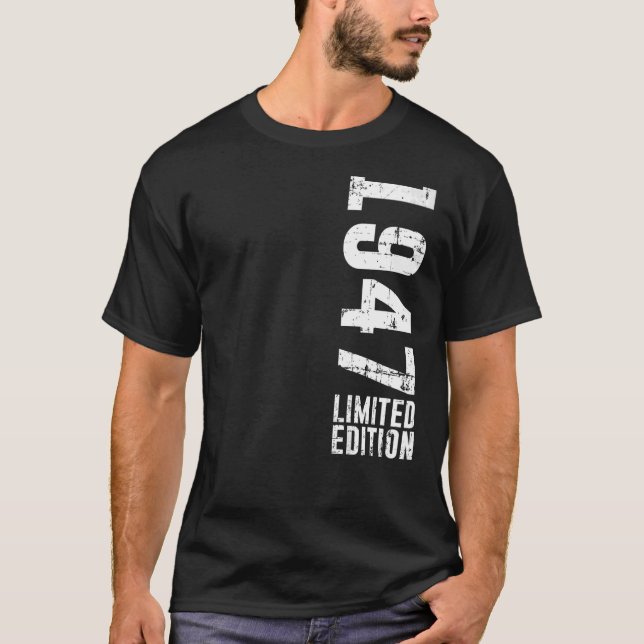 Camiseta Aniversário e colheita de 1947 (Frente)