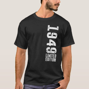 Camiseta Aniversário e colheita de 1949
