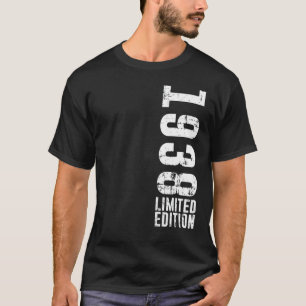 Camiseta Aniversário E Vintage 1938