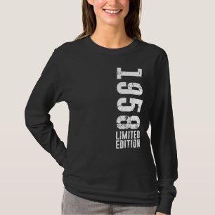 Camiseta Aniversário E Vintage 1958