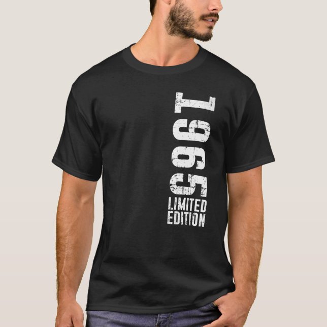Camiseta Aniversário e vintage de 1965 (Frente)
