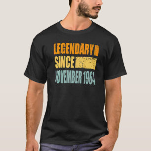 Camiseta Aniversário Em Novembro De 1964