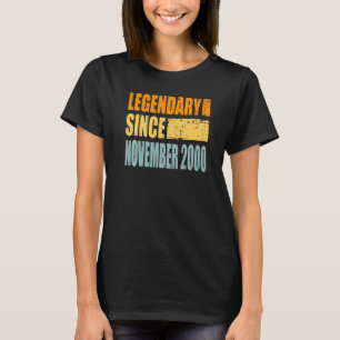 Camiseta Aniversário Em Outubro De 2000
