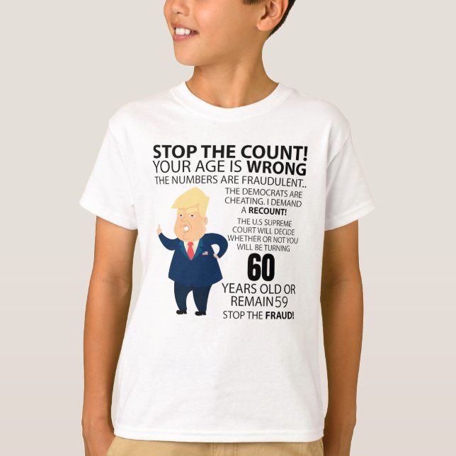 Camiseta Aniversário engraçado de 60 anos Presente Parto An (Frente)