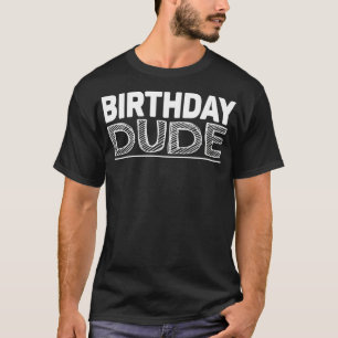 Camiseta Aniversário Engraçado Deu Aniversário Cara