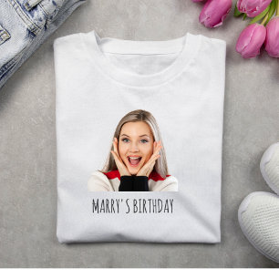 Camiseta Aniversário Engraçado do Grupo de Festa de anivers