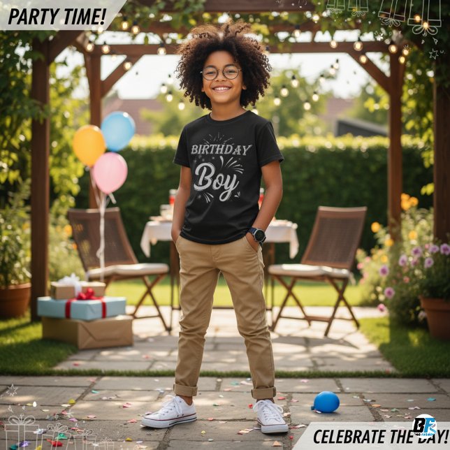 Camiseta Aniversário Especial Para Aniversário (Criador carregado)