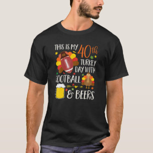 Camiseta Aniversário Este É O Meu Dia 30 da Turquia Com Fut
