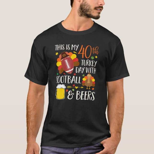 Camiseta Aniversário Este É O Meu Dia 30 da Turquia Com Fut (Frente)