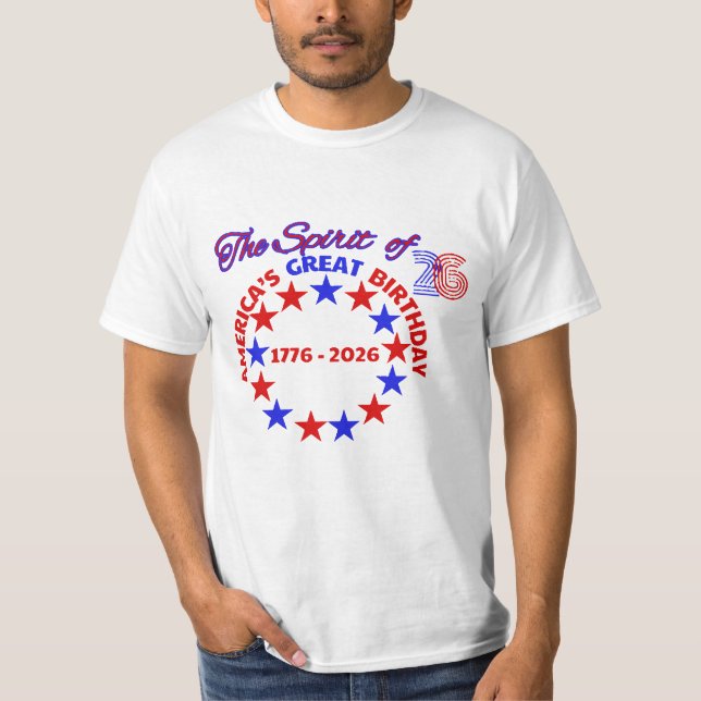 CAMISETA ANIVERSÁRIO EXCELENTE DA AMÉRICA (Frente)