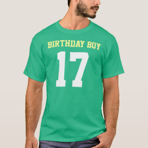 Camiseta Aniversário Garoto 17
