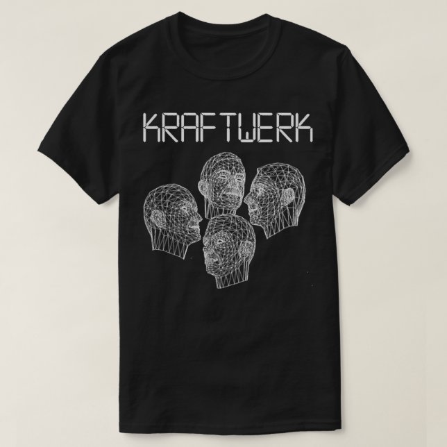 Camiseta Aniversário Gift Eletrônico Kraftwerk Music Idol G (Frente do Design)
