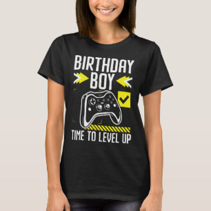 Camiseta Aniversário, Hora De Aproximar O Presente Do Jogo
