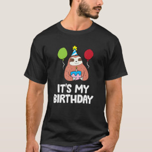 Camiseta Aniversário Leve É o meu Aniversário, Slot de Aniv