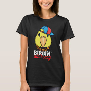 Camiseta Aniversário Não Fácil Papagaio Amarelo