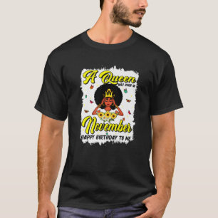 Camiseta Aniversário Nascer Da Rainha No Dia Junho Em Nove