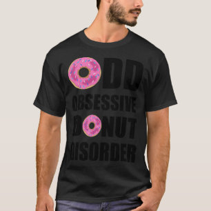 Camiseta Aniversário Obsessivo da rosquinha do ecavator