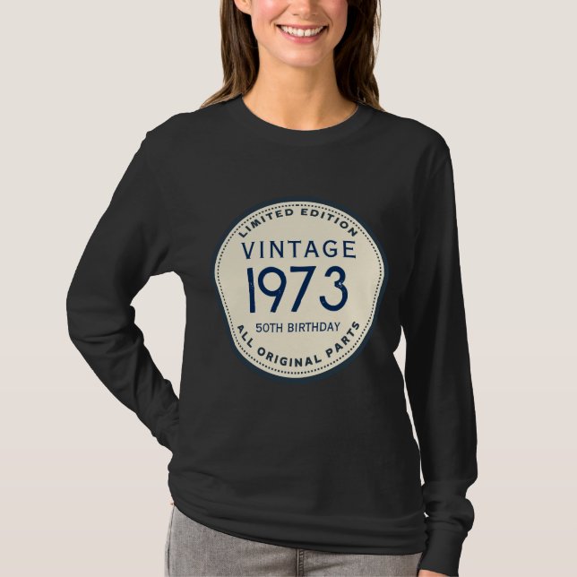 CAMISETA ANIVERSÁRIO PERSONALIZADO SIMPLES (Frente)