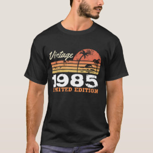 Camiseta Aniversário Personalizado Vintage