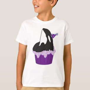 Camiseta Aniversário Personável da Baleia Assassina Orca