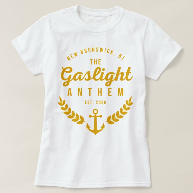Camiseta Aniversário Presente Gaslight Anhim Est. 2006 (Frente do Design)